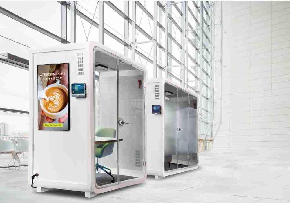 z6mg·人生就是博子公司达擎之智慧行动办公舱，，，采用PDLC智能调光玻璃设计，，，，透过通电与断电的电流切换，，呈现透明与雾面效果，，，具节能降耗特性并兼顾隐私，，，，确保信息安全