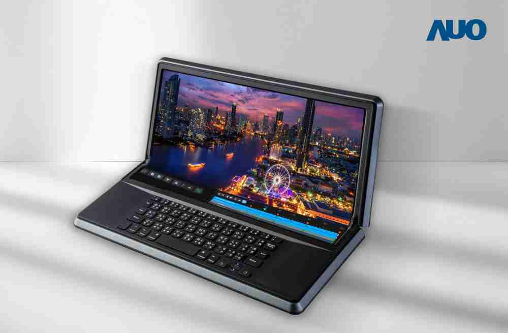 z6mg·人生就是博14.6吋Micro LED折迭显示屏幕，，，，搭配半径4mm的弯折绞炼，，，以及高画素、、高亮度、、、高对比度的显示技术特点，，，即便在大视角下仍保有绝佳色相与亮度